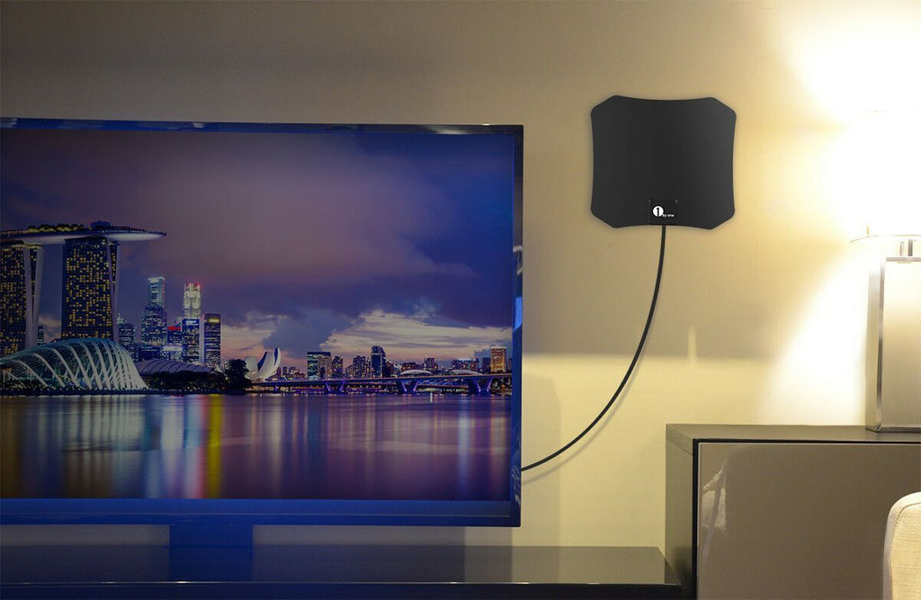 Antenne TV intérieure HD, format compact