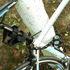 Antivol de vélo pliable à clé, format compact