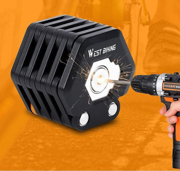 Antivol de vélo pliable à clé, format compact