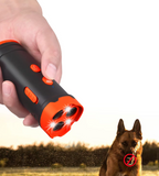 Boîtier anti-aboiement à ultrasons pour chien, avec lampe LED