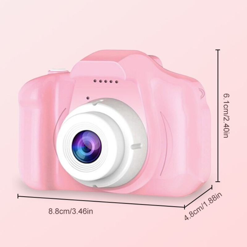 Appareil photo enfant à double objectif, vidéo HD 1080P