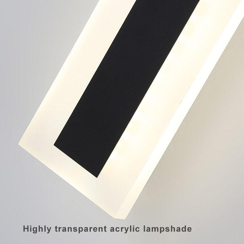 Applique extérieure LED linéaire, sept hauteurs de 30 à 240 cm
