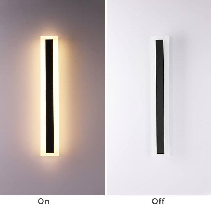 Applique extérieure LED linéaire, sept hauteurs de 30 à 240 cm