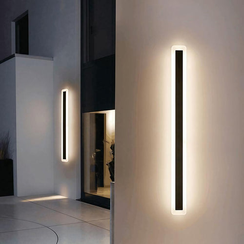 Applique extérieure LED linéaire, sept hauteurs de 30 à 240 cm
