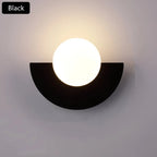 Applique murale demi-cercle à interrupteur tactile, 5 W