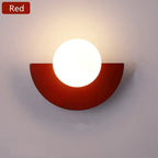Applique murale demi-cercle à interrupteur tactile, 5 W