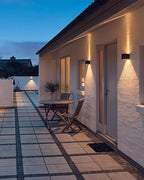 Applique extérieure cube LED IP65, éclairage haut et bas