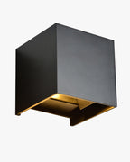 Applique extérieure cube LED IP65, éclairage haut et bas