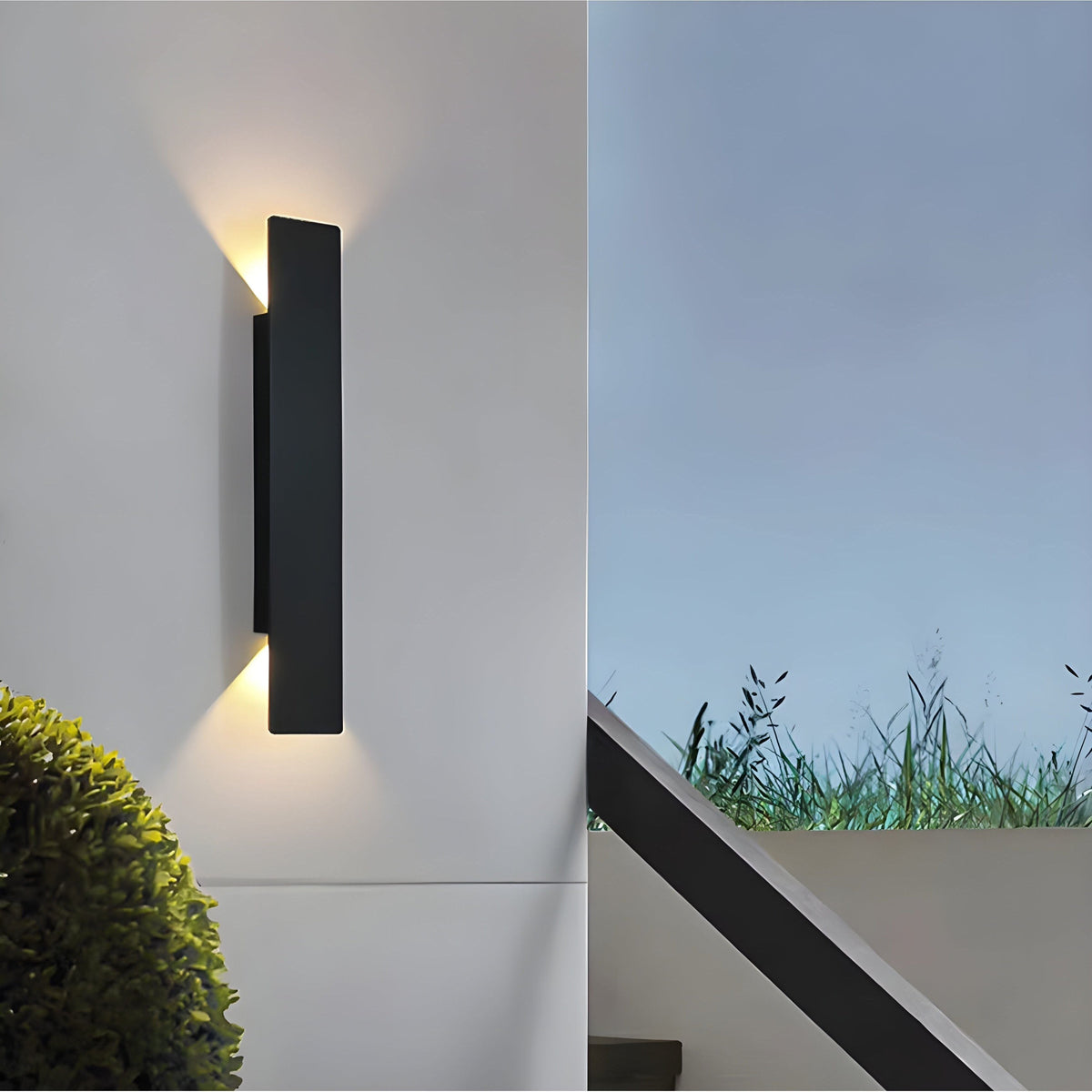 Applique extérieure LED en aluminium, 2 W, 6 W ou 18 W