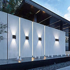Applique murale LED extérieure en aluminium, étanche IP65