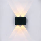 Applique murale LED extérieure en aluminium, étanche IP65