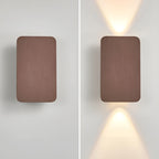 Applique murale LED minimaliste, 41 cm, noire, dorée ou grise