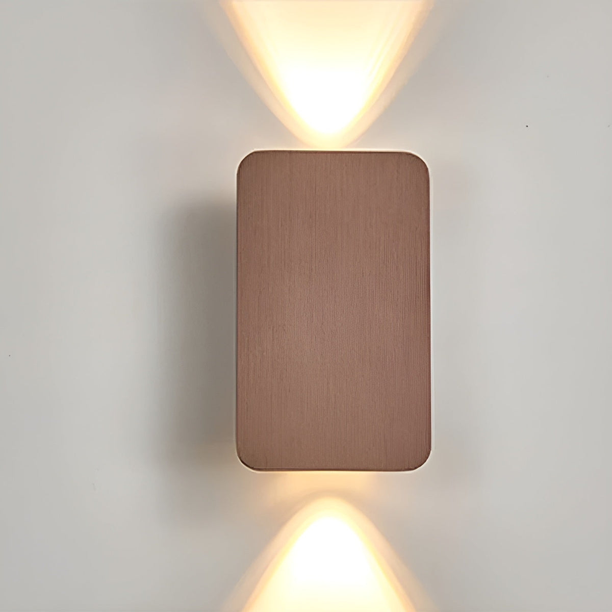 Applique murale LED minimaliste, 41 cm, noire, dorée ou grise