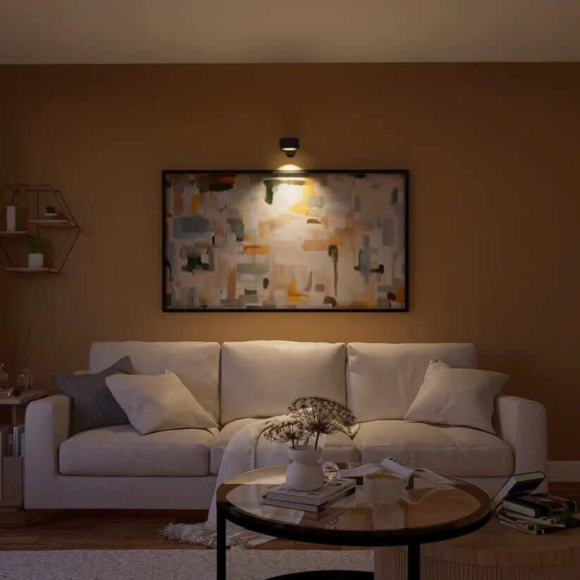 Applique murale sans fil rechargeable à fixation magnétique