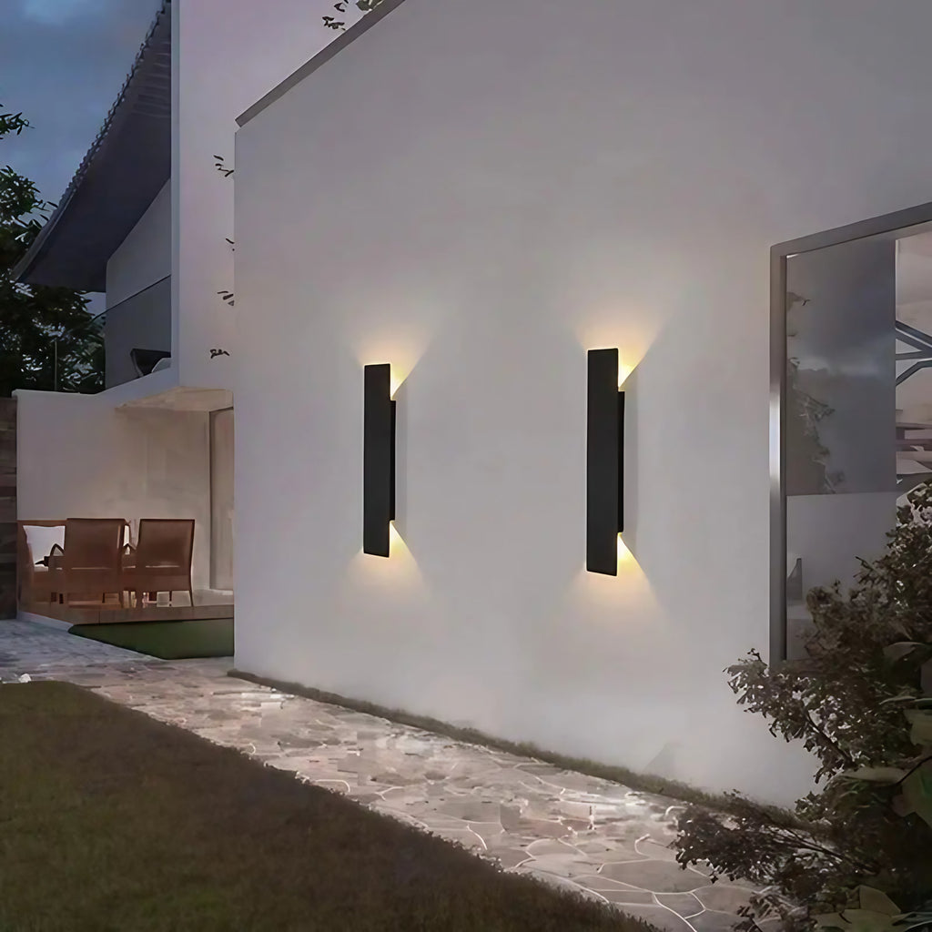 Applique murale extérieure LED étanche, de 2 W à 24 W