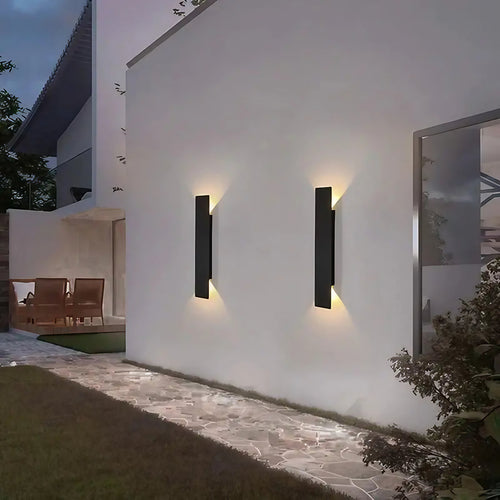 Applique murale extérieure LED étanche, de 2 W à 24 W