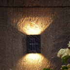 Applique solaire LED murale d'extérieur, IP65, sans câble