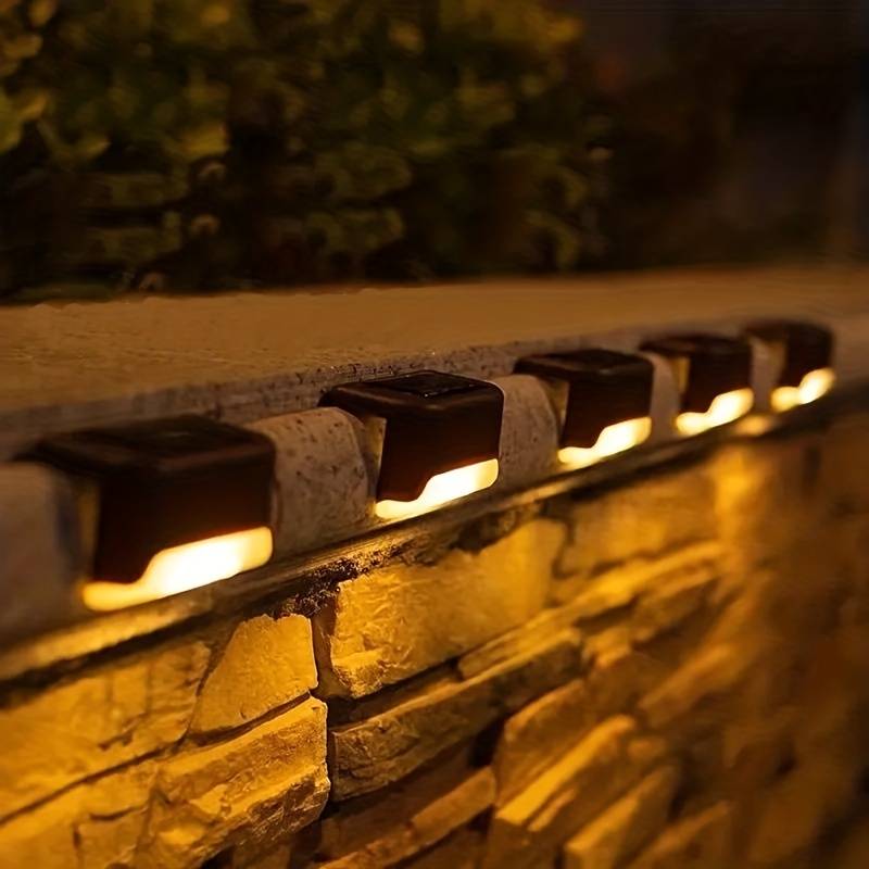 Appliques solaires LED de jardin, allumage automatique, par lot