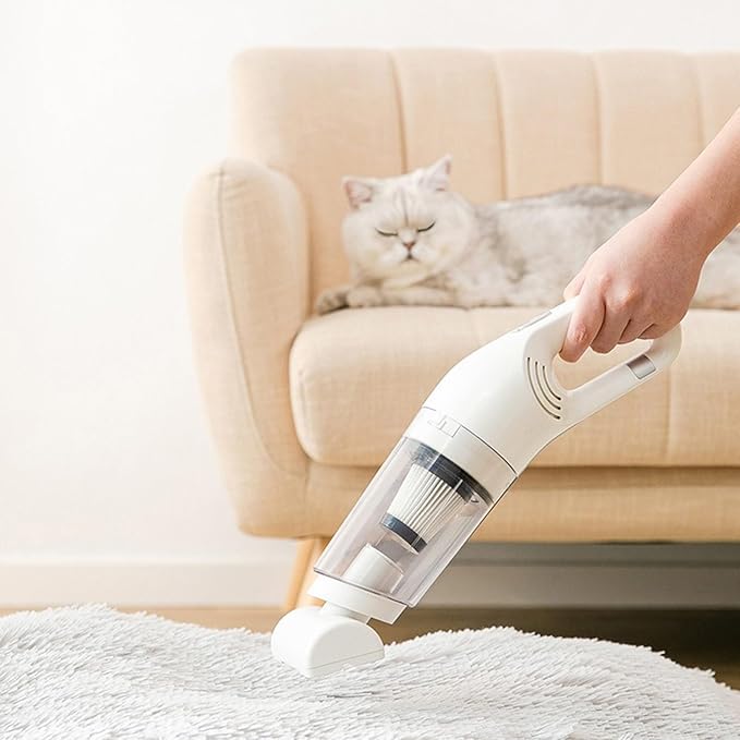 Aspirateur à main sans fil pour poils d'animaux, 5500 Pa