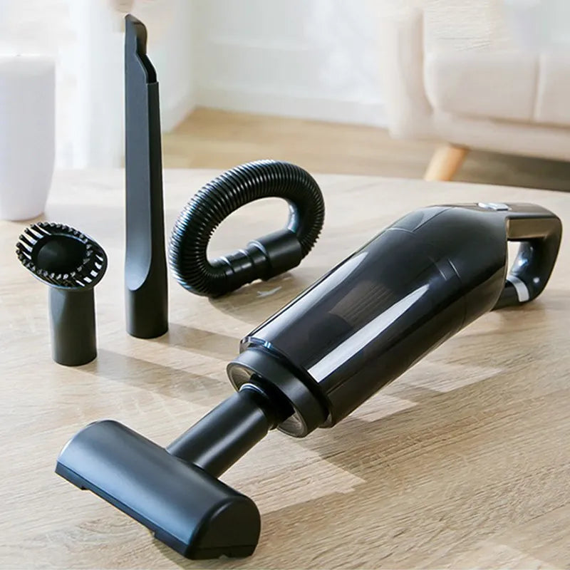 Aspirateur à main sans fil pour poils d'animaux, 5500 Pa, noir