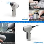 Aspirateur de voiture sans fil, aspiration 12000 Pa, blanc ou vert