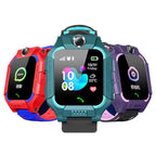 Montre connectée enfant avec GPS, appels et bouton SOS, rouge