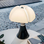 Lampe à poser LED à hauteur réglable, acrylique et acier