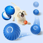 Balle interactive pour chien qui roule seule, rechargeable USB