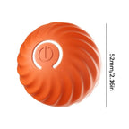 Balle interactive pour chien qui roule seule, rechargeable USB