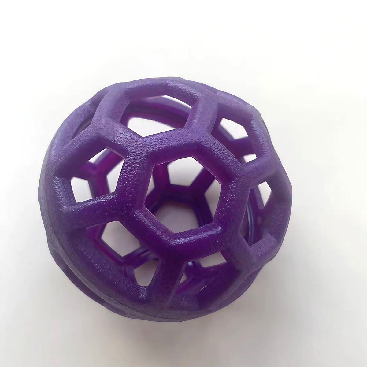 Balle de reniflement pour chien à picots, avec ou sans cloche, pourpre sans cloche