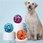 Balle de reniflement pour chien à picots, avec ou sans cloche