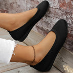 Ballerines femme antidérapantes à semelle intérieure ergonomique