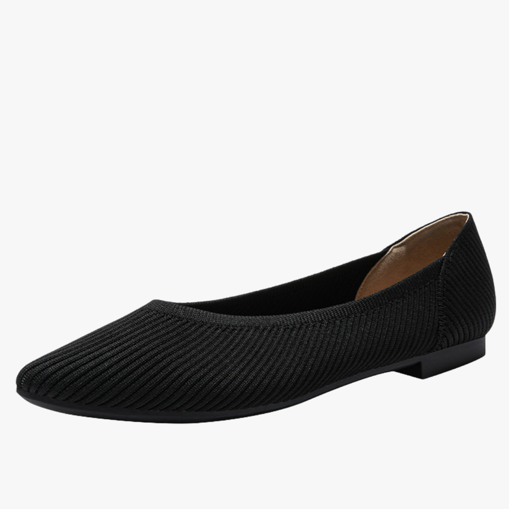 Ballerines femme à bout pointu, semelle souple, du 35 au 43