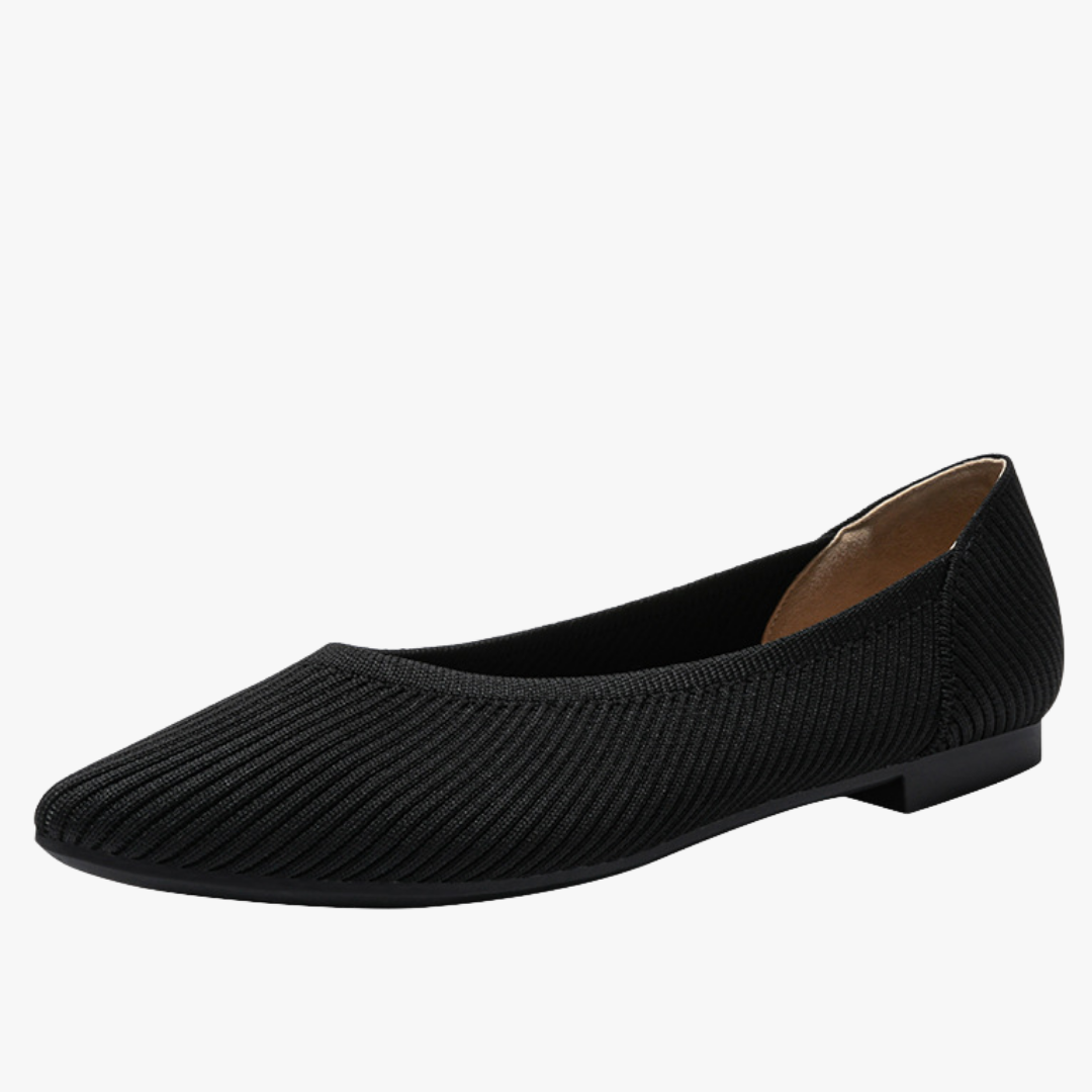 Ballerines femme à bout pointu, semelle souple, du 35 au 43