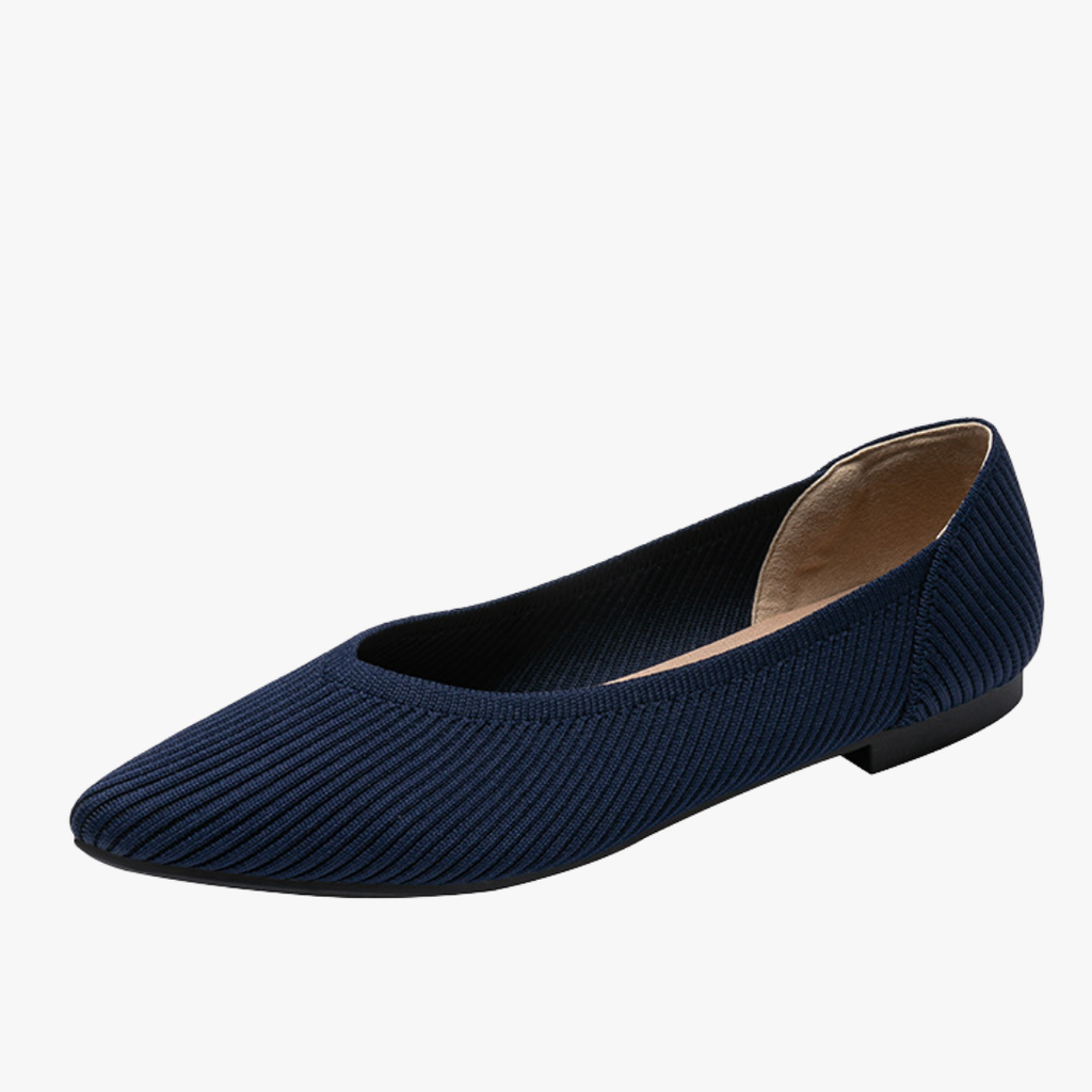 Ballerines femme à bout pointu, semelle souple, du 35 au 43