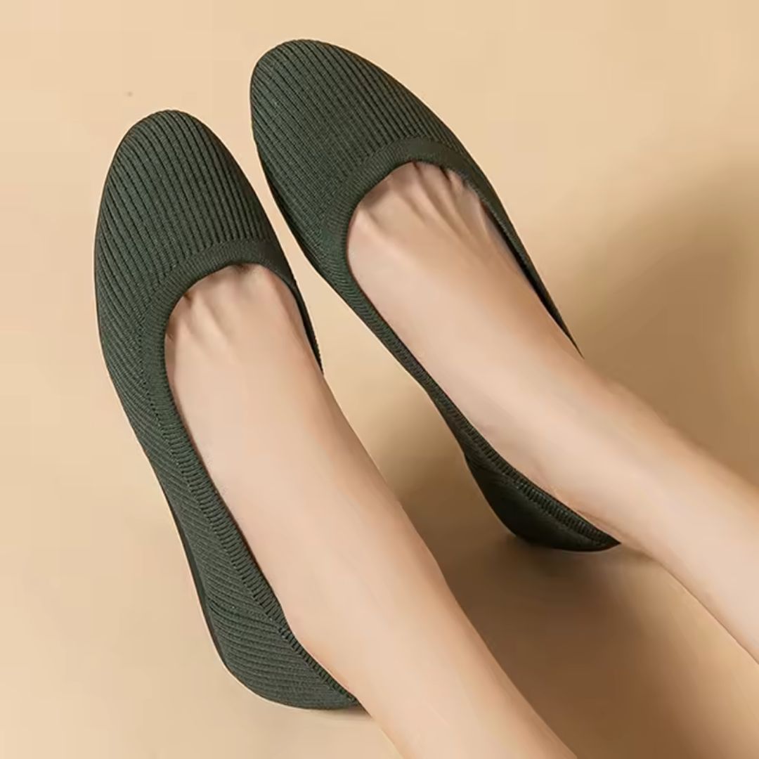 Ballerines orthopédiques femme, semelle ergonomique, neuf coloris