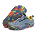 Chaussures aquatiques enfant à semelle drainante, du 24 au 35, gris