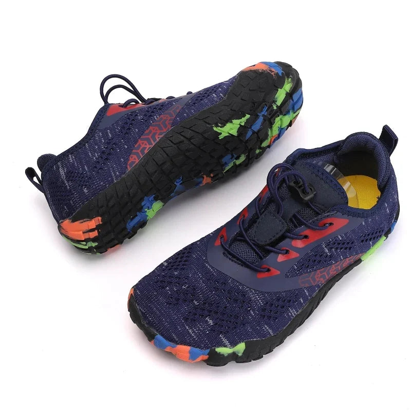 Chaussures aquatiques enfant à semelle drainante, du 24 au 35