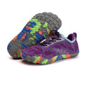 Chaussures aquatiques enfant à semelle drainante, du 24 au 35, violet