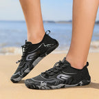 Chaussures aquatiques pieds nus mixtes, séchage rapide