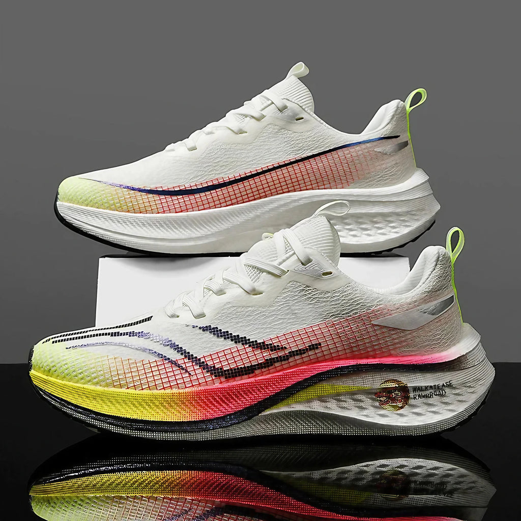 Baskets de sport légères mixtes, tige en mesh, du 35 au 45, blanc