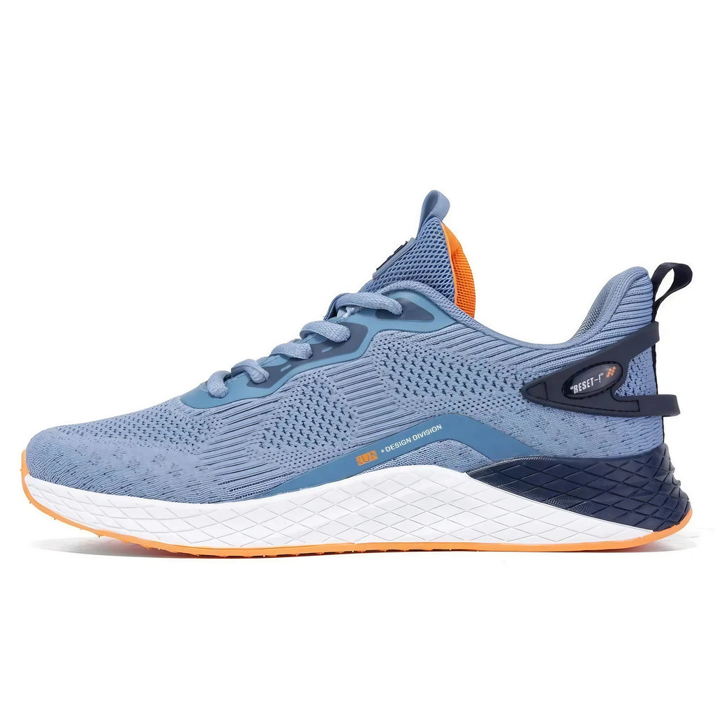 Baskets de course homme légères, semelle EVA, du 41 au 46, bleu