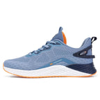 Baskets de course homme légères, semelle EVA, du 41 au 46, bleu
