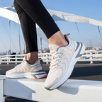 Baskets de running homme en maille, semelle en caoutchouc