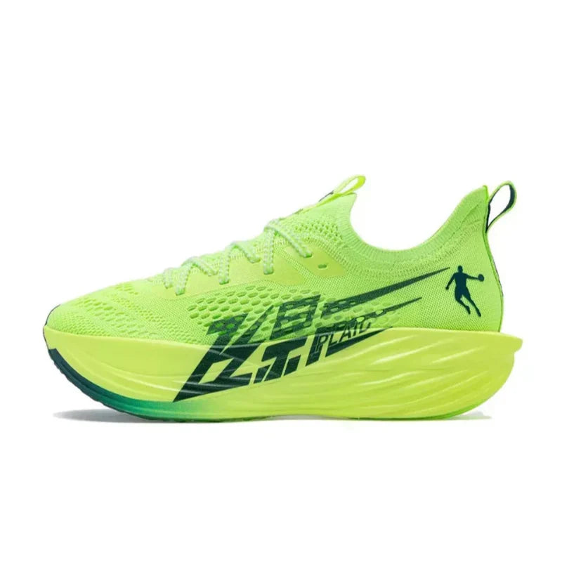 Baskets de course légères unisexe, quatre coloris vifs, vert