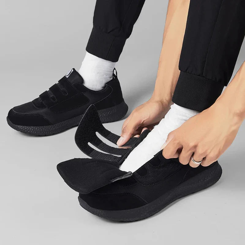 Baskets orthopédiques larges mixtes pour la marche, deux coloris