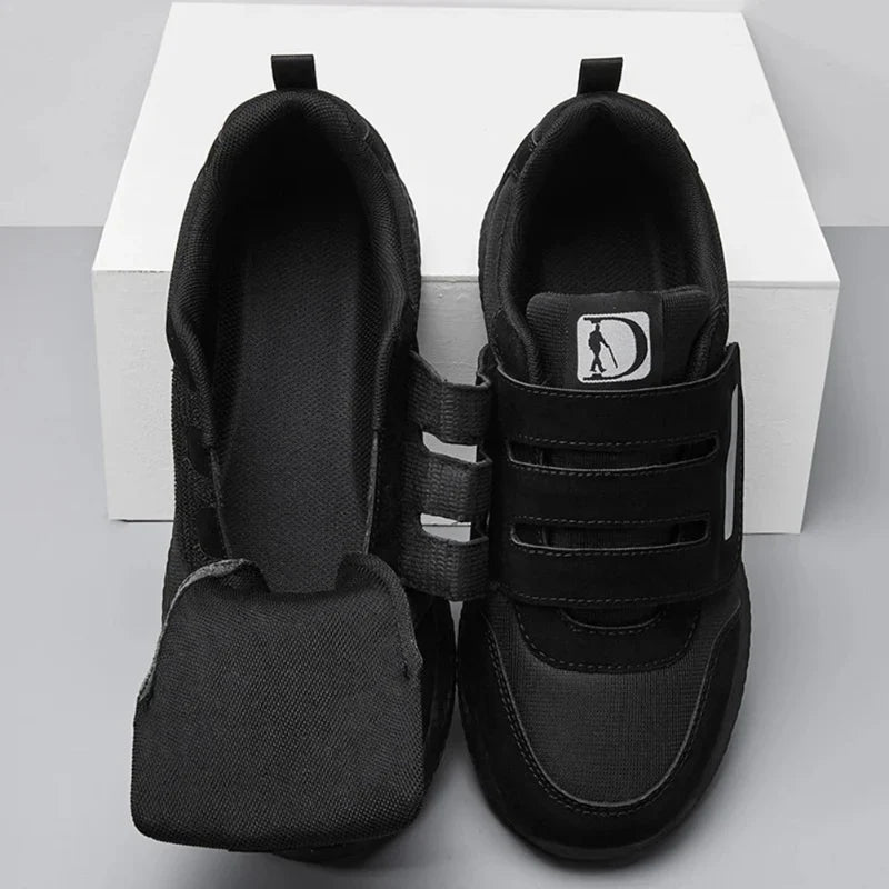 Baskets orthopédiques larges mixtes pour la marche, deux coloris