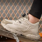 Baskets de sécurité mixtes, embout en acier, serrage à molette