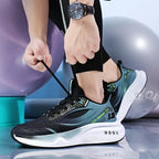 Baskets de sport homme légères et aérées, semelle souple