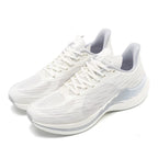 Baskets de sport homme en maille, semelle EVA, du 40 au 45, blanc